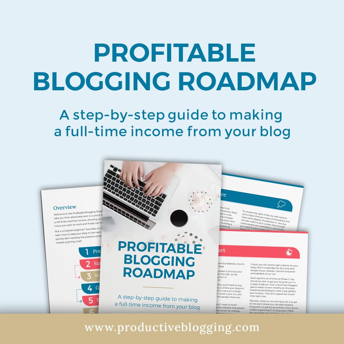 Profitable Blogging Roadmap Hero Image