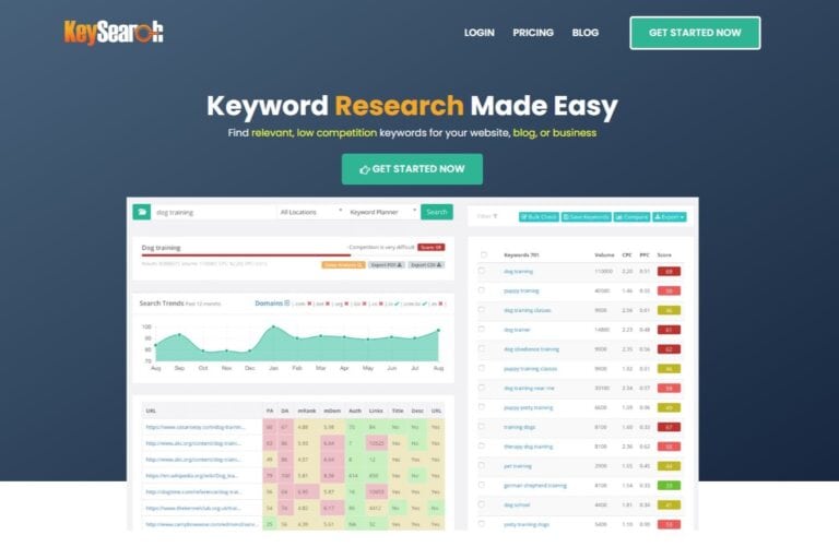 KeySearch HomePage