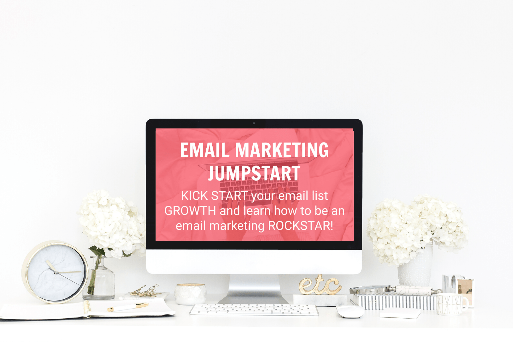 Email Marketing Jumpstart Course – KICK START your email list GROWTH and learn how to be an email marketing ROCKSTAR!