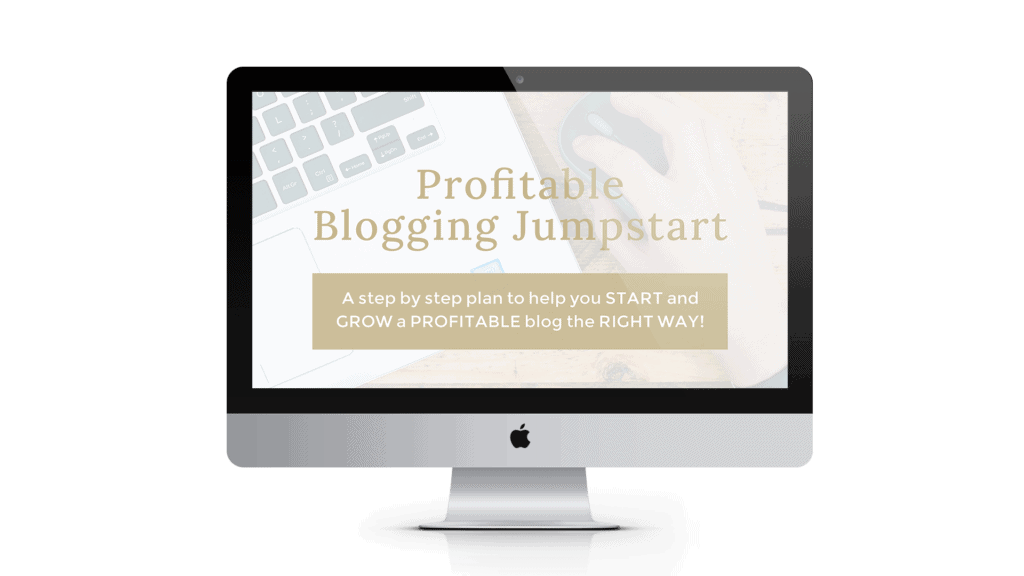 Profitable Blogging Jumpstart
